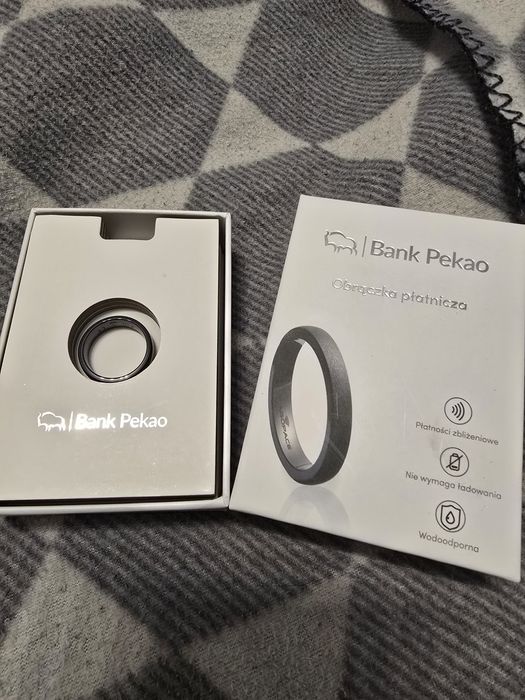 Nowa Obrączka płatnicza Pagopace Slim Black Urban 10 czarna