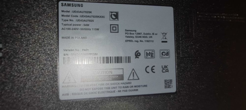 Tv Samsung para Peças, as descrições estão nas imagens!