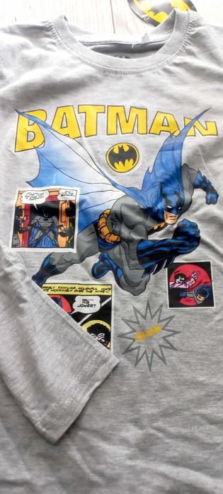 t-shirt dla chlopca batman 134 nowa!