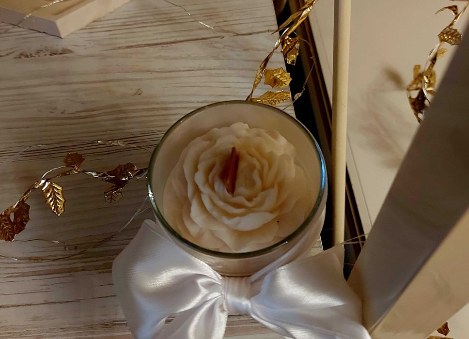 Ароматична свічка з соєвого воску | ручна робота