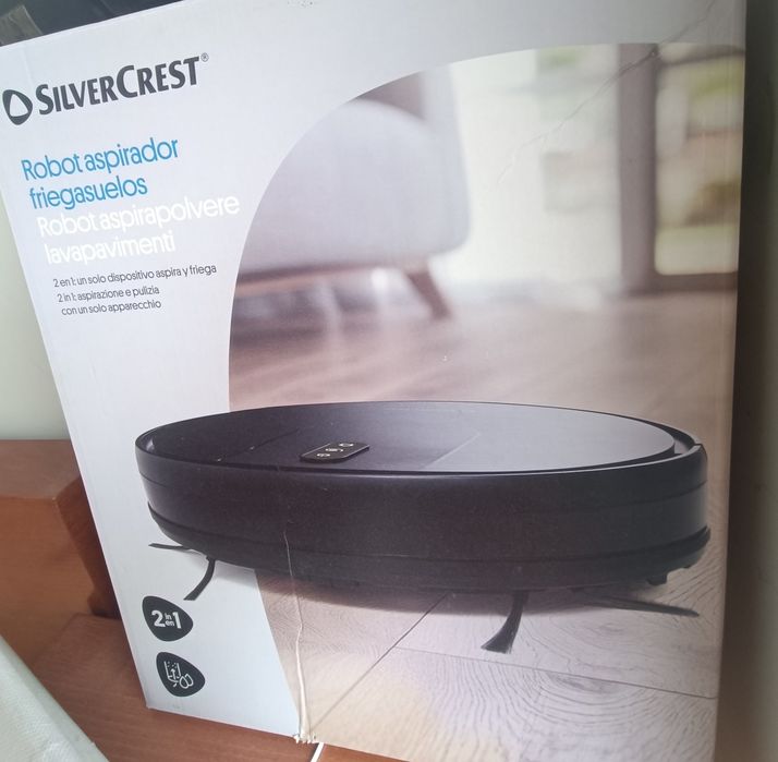 Aspirador robot  silver crest