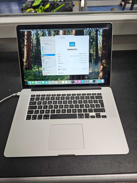 Laptop Macbook Pro Mid 2015 i7 16GB 250SSD * Komis Madej Gorlice