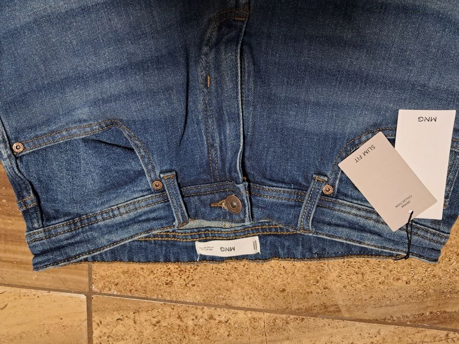 Spodenki Bermudy męskie jeansowe
