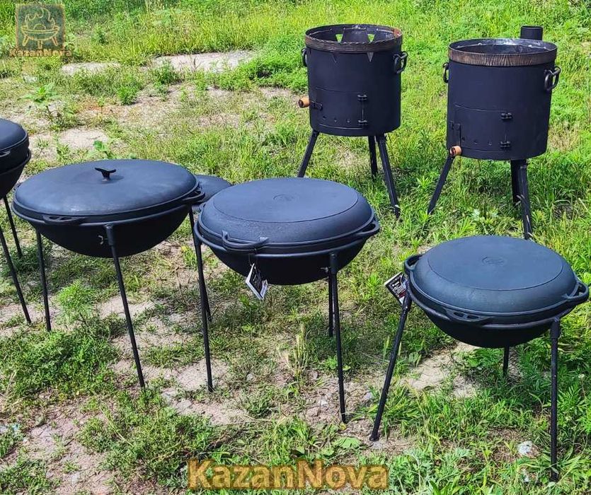 Азіатський чавунний казан Сітон Syton 8-30 л. Чугунный азиатский ситон