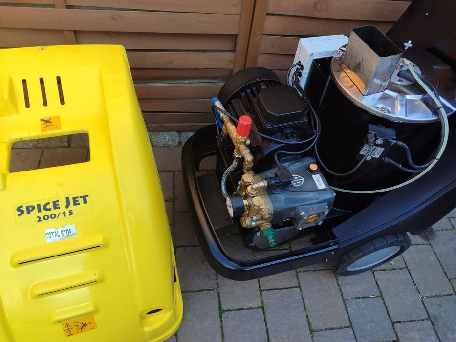 Myjka gorącowodna Ipc,Clena,, Alberti 200bar,15l/min.Gwarancja.