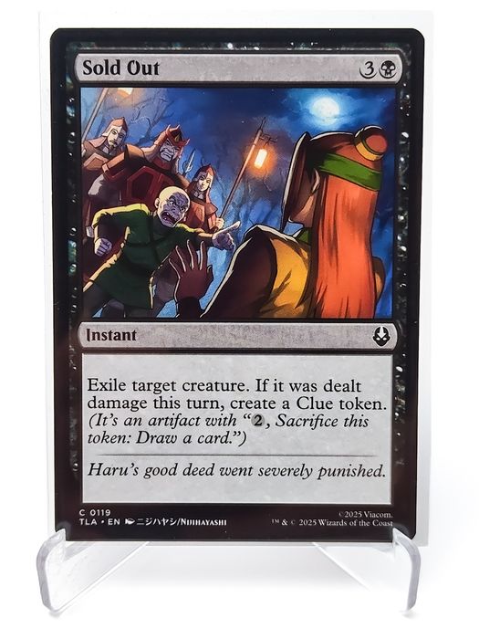 Sold Out 119 Avatar: The Last Airbender MTG
