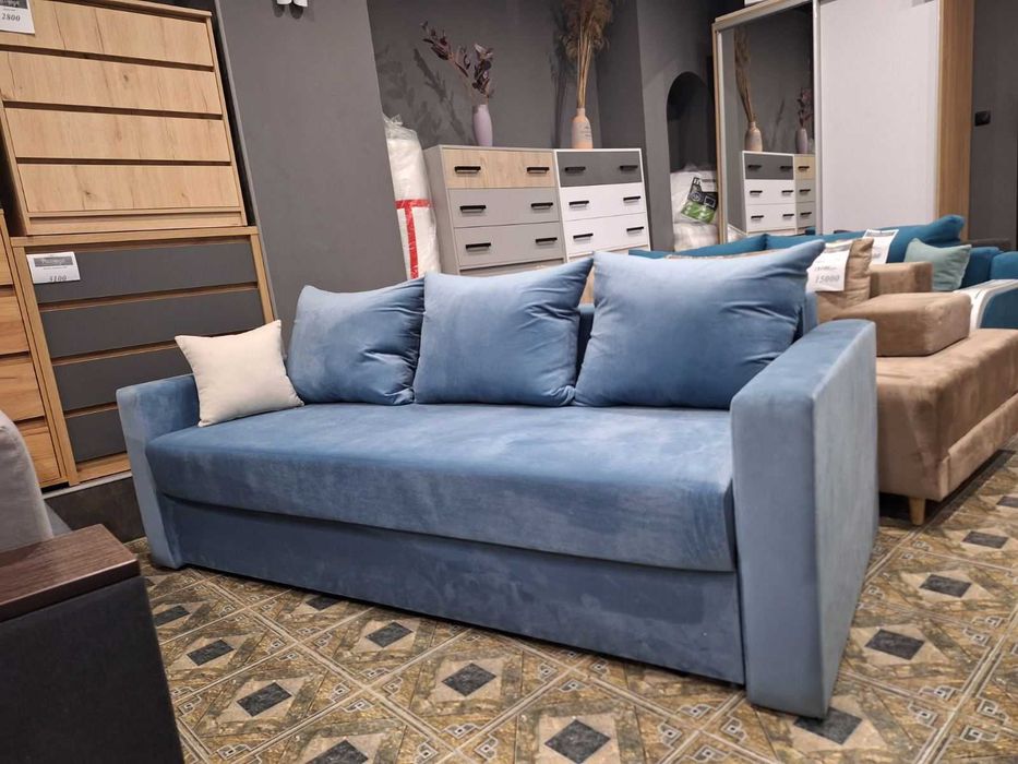 Стильный диван "Бонус" с удобным спальным местом — сейчас со скидкой