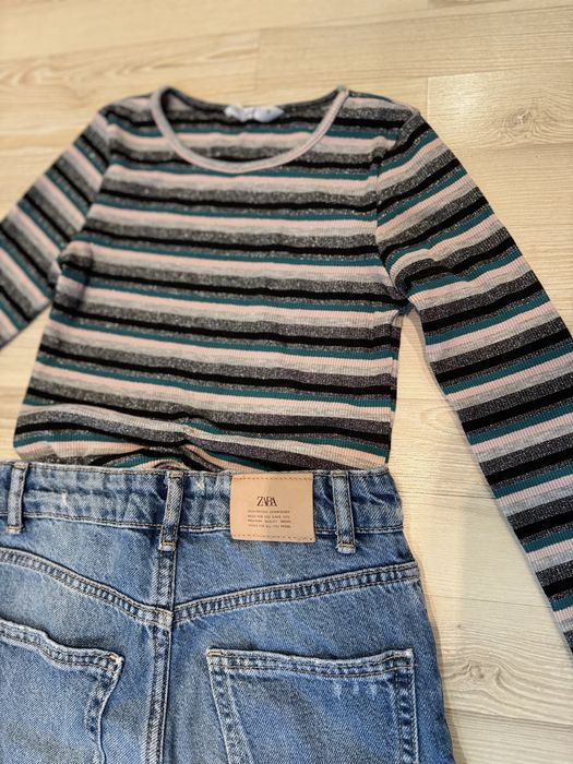 Джинси Zara + лонгслів