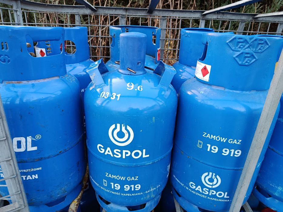 Butla gazowa 11 kg Gaspol gaz propan butan , butle do wózków widłowych