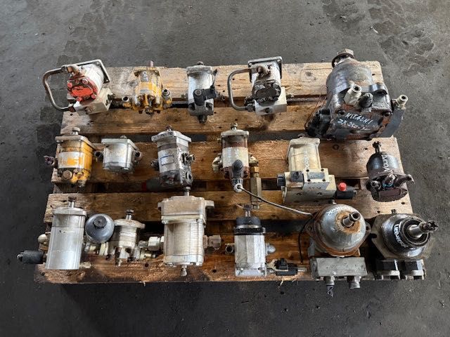 Silnik hydrauliczny do chłodnicy liebherr volvo cat hitachi