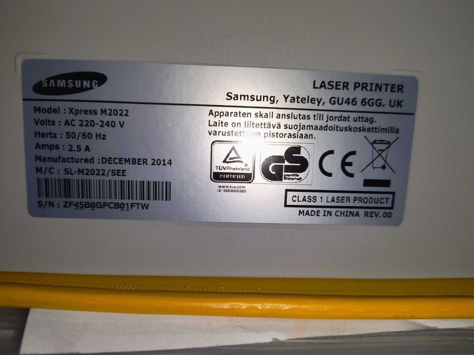 Drukarka laserowa Samsung