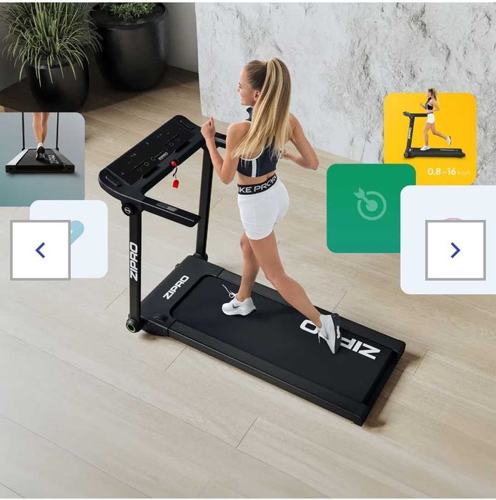 Bieżnia / Bardzo długa powierzchnia biegowa