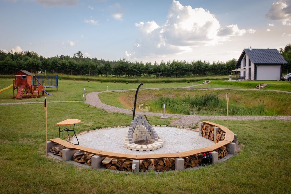 Domek Osada Za Dębami-Podlasie, Suwalszczyzna, Sejny - sauna, jacuzzi