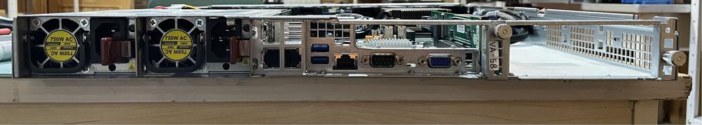 Сервер Supermicro CSE 119U 10x 2,5” NVME + X10DRU-I