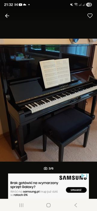 Pianino YAMAHA U3