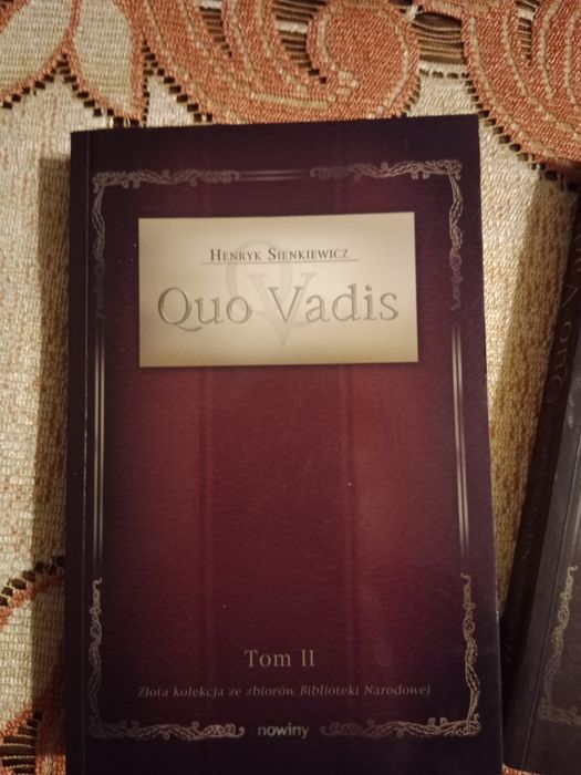 Książka Quo Vadis