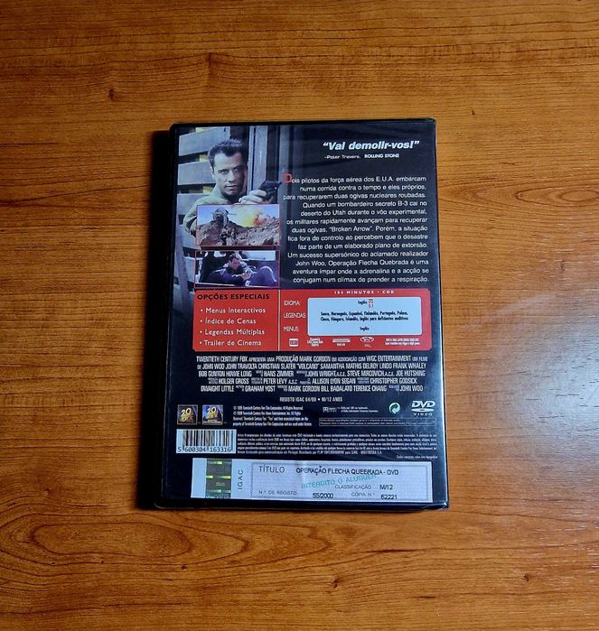 BROKEN ARROW (John Woo) John Travolta/Christian Slater NEW64740888748931121