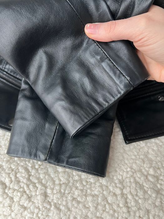 Куртка косуха з натуральної шкіри