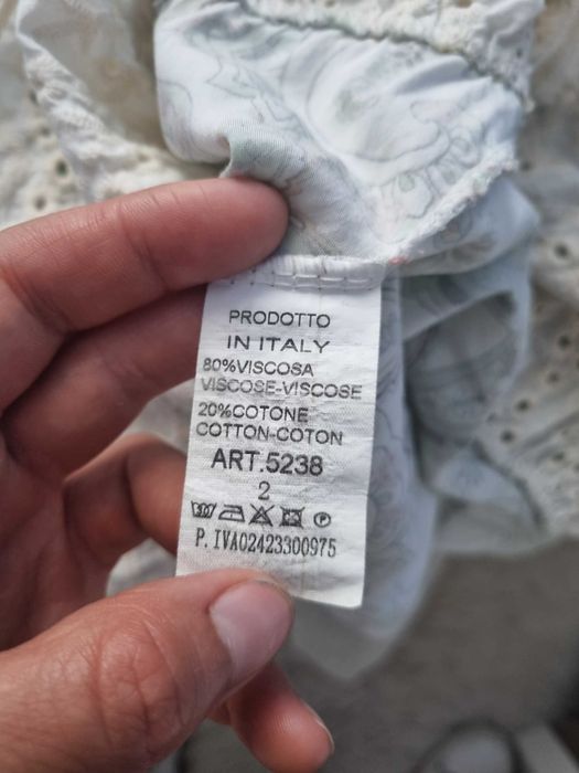 Asymetryczna sukienka boho etno bawełna wiskoza