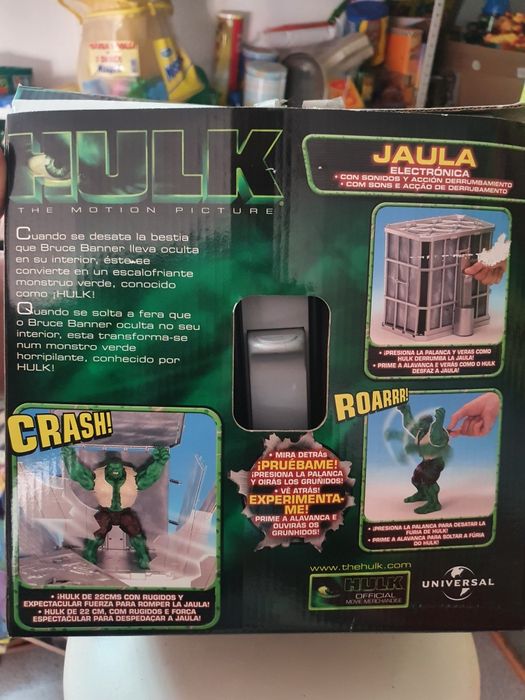 Original Hulk Action Figure with Box64585697452291123