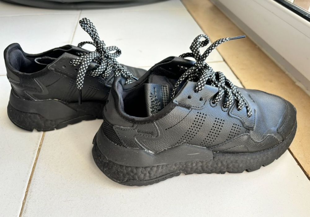 Leather Adidas trainers for sale