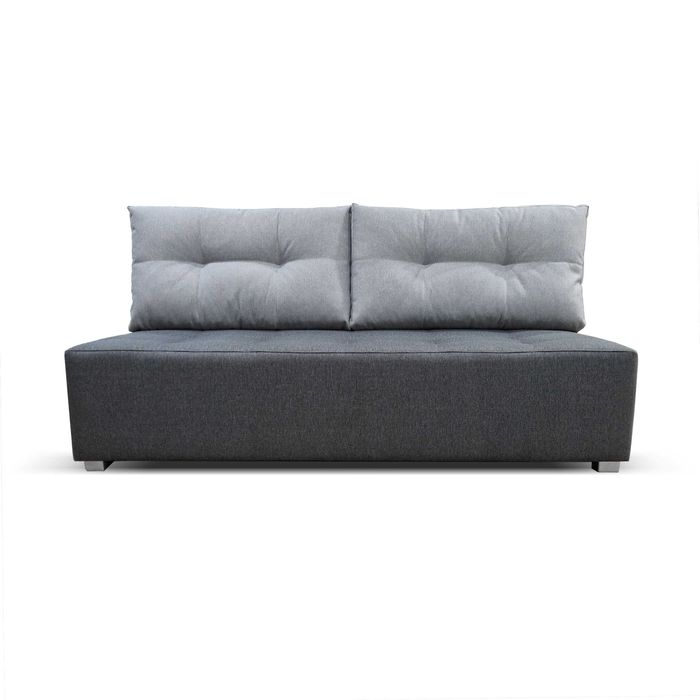 Mała sofa rozkładana DARMOWA DOSTAWA Szara Młodzieżowa Kanapa Wersalka