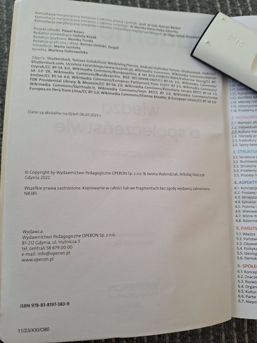 Vademecum matura Wiedzą o społeczeństwie 2023