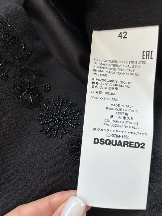 Dsquared sukienka nowa mała czarna M
