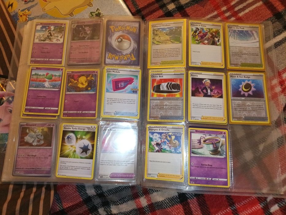 Binder kart pokemon