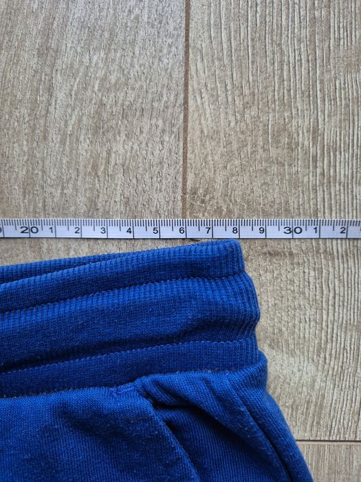 Jak nowe! Spodnie dresowe dziecięce, Cool Club, c. niebieskie, r 128