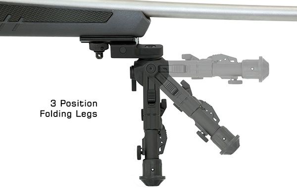 Сошки Leapers UTG Recon 360 ° с качалкой,для оружия, для зброї AR15/АК