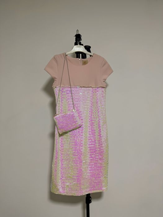 Святкова сукня для дівчинки + сумочка