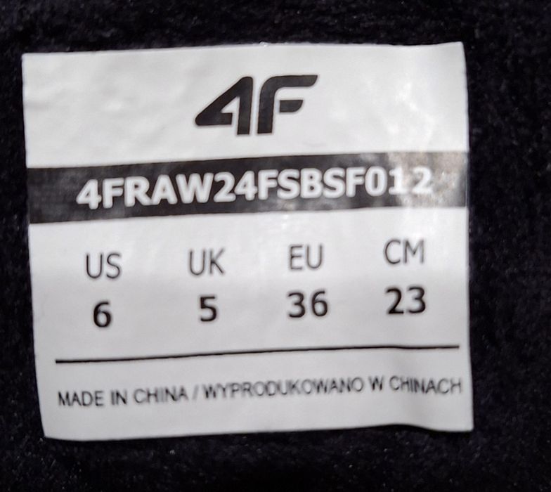 Buty zimowe 4F damskie