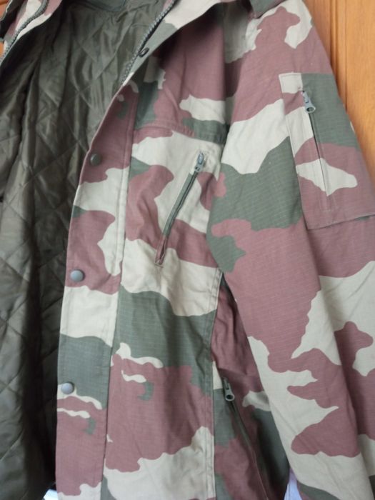 Parka militar farda de combate Exército Turco camuflado M2018 Turquia