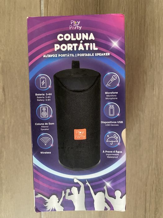 Coluna Bluetooth