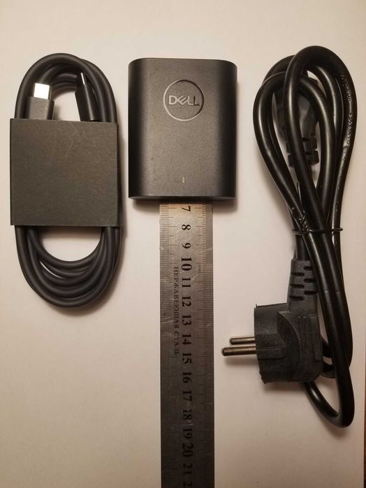 Унікальний блок живлення Dell 60w з кабелем Type-C - Type-C 160см!