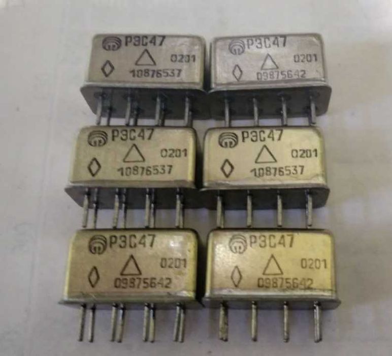 Реле электромагнитное РЭС49, РЭС47, РЭН34 и другие