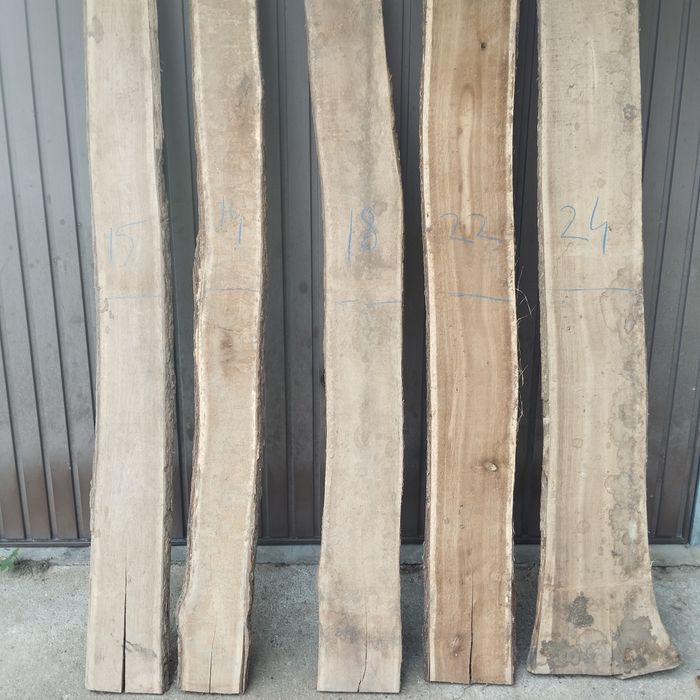 Deski dębowe z oflisem