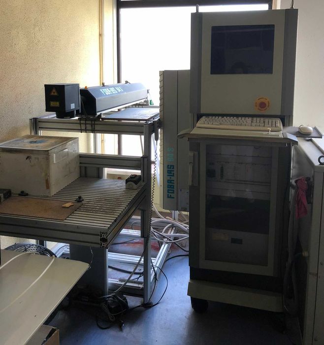 Máquina de gravação a Laser: FOBA-LAS 94 S