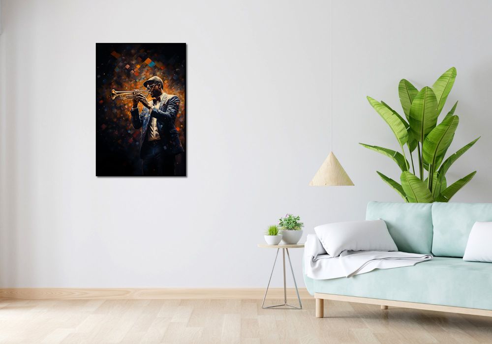 Plakat 61x90,5cm Symfonia na Trąbce