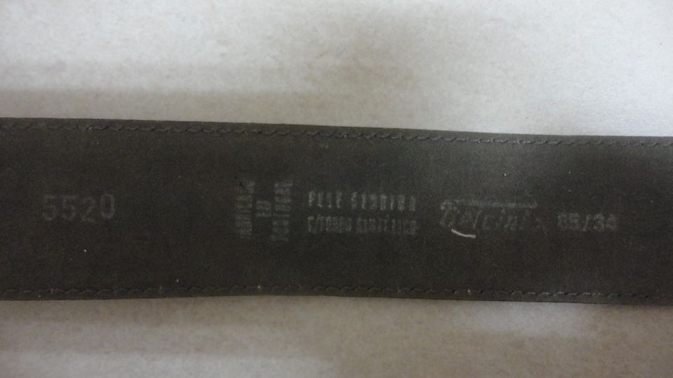 Cinto de senhora em pele preto