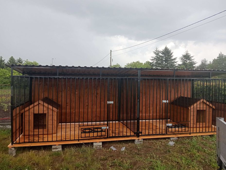 Kojec dla psa Kojce ze stali kojec od producenta