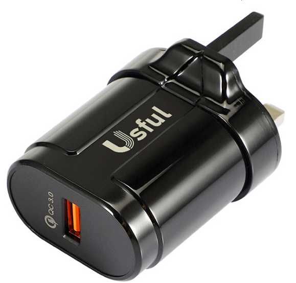 Usful wtyczka szybkiego ładowania USB 3.0 Samsung Huawei iPhone iPad