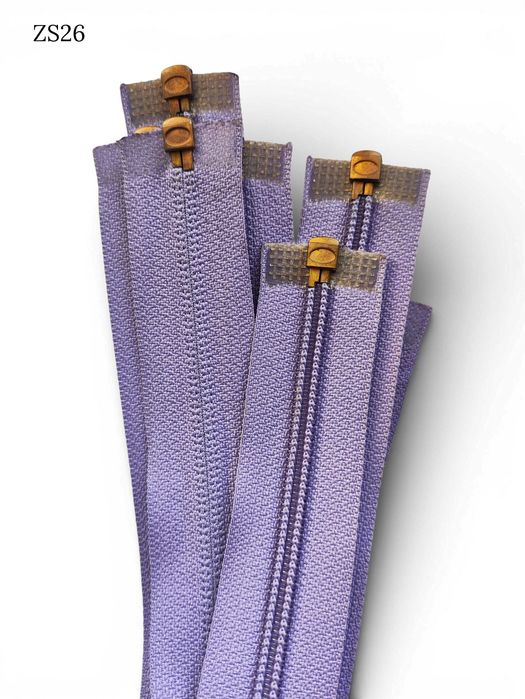 Zamek błyskawiczny spiralny 75cm #6, fiolet