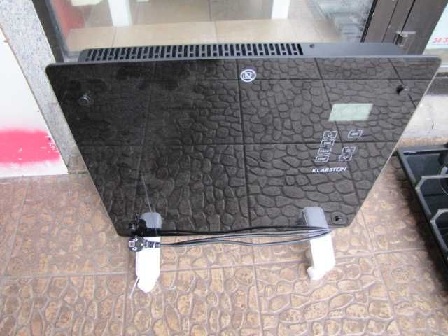 Norderney Grzejnik konwektorowy elektryczny 1000W Klarstein czarny