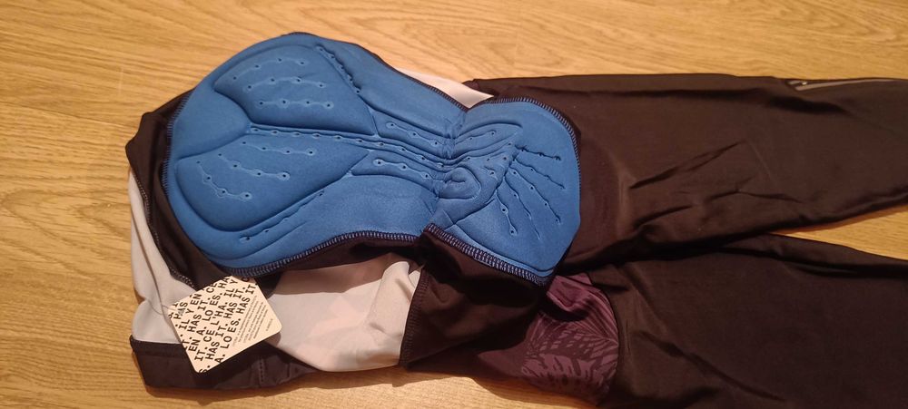 Zestaw kolarski damski spodnie koszula