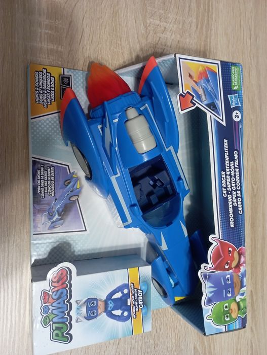 PJ Masks Cat Racer Hasbro Luz e Som + Catboy Novo