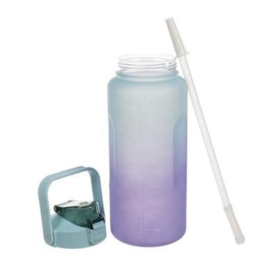 Butelka bidon na wodę 2L 30x10cm uchwyt motywacja