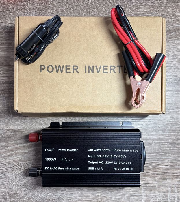 Інвертор Foval на 1000w, чистий синус