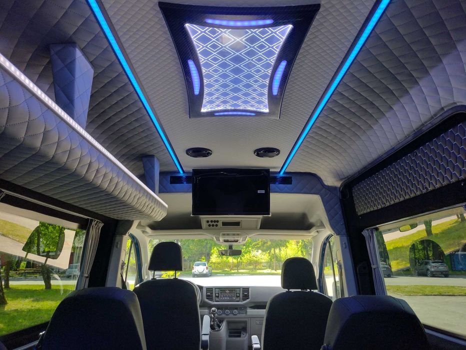 Zabudowa busa VIP Man Crafter Sprinter Master Ducato Iveco